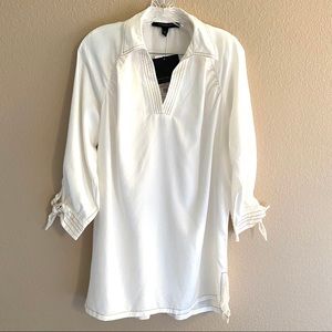 Andrew Marc New York White Pullover Top - NWT